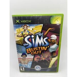 The Sims Bustin' Out - Complete Original Xbox Game - Tested!